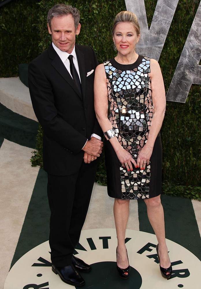 Bo Welch;Catherine O'Hara;<br>2012 Vanity Fair Oscar Party - Arrivals