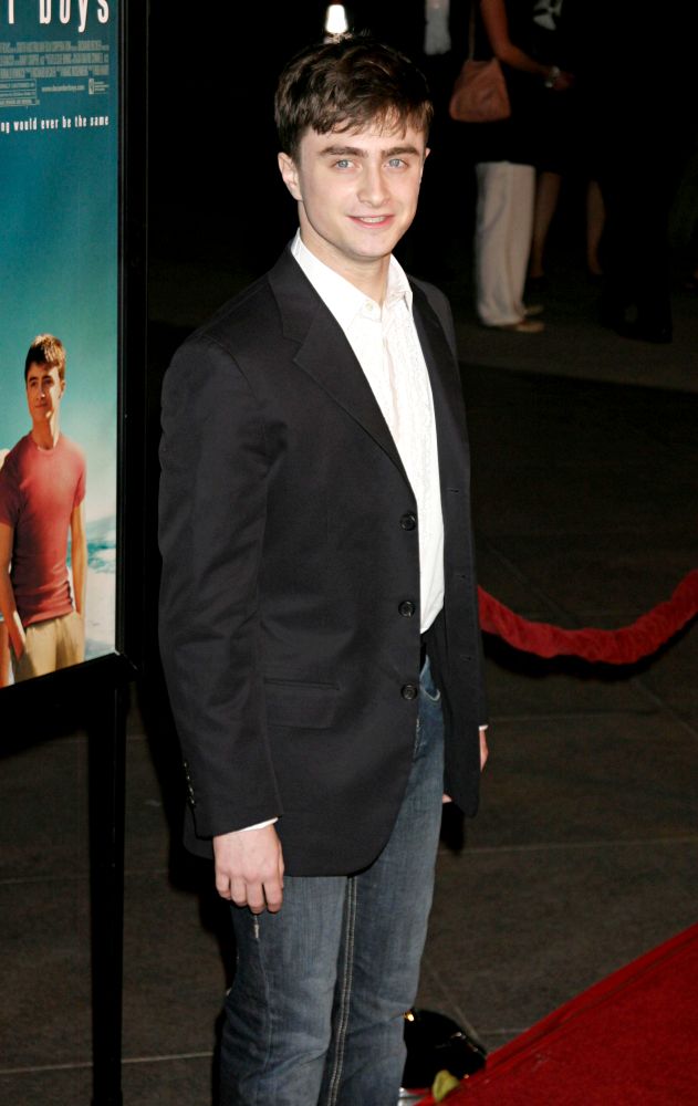 Daniel Radcliffe;<br>Los Angeles Film Premiere of 'December Boys' - Arrivals