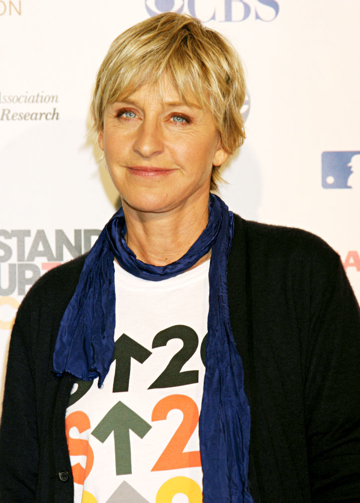 Ellen DeGeneres;<br>Stand Up 2 Cancer