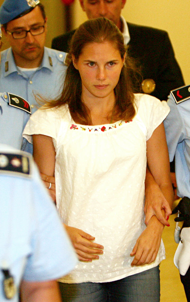 Amanda Knox;<br>Amanda Knox Attends The Preliminary Hearing