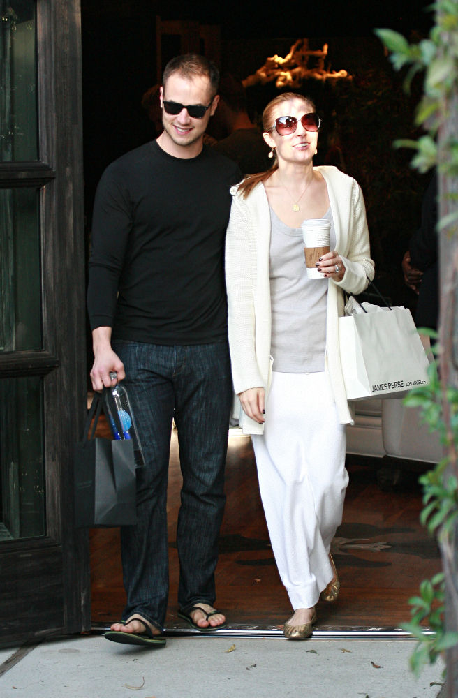 Dean Sheremet;LeAnn Rimes;<br>LeAnn Rimes with Dean Sheremet Shopping at James Perse in Malibu