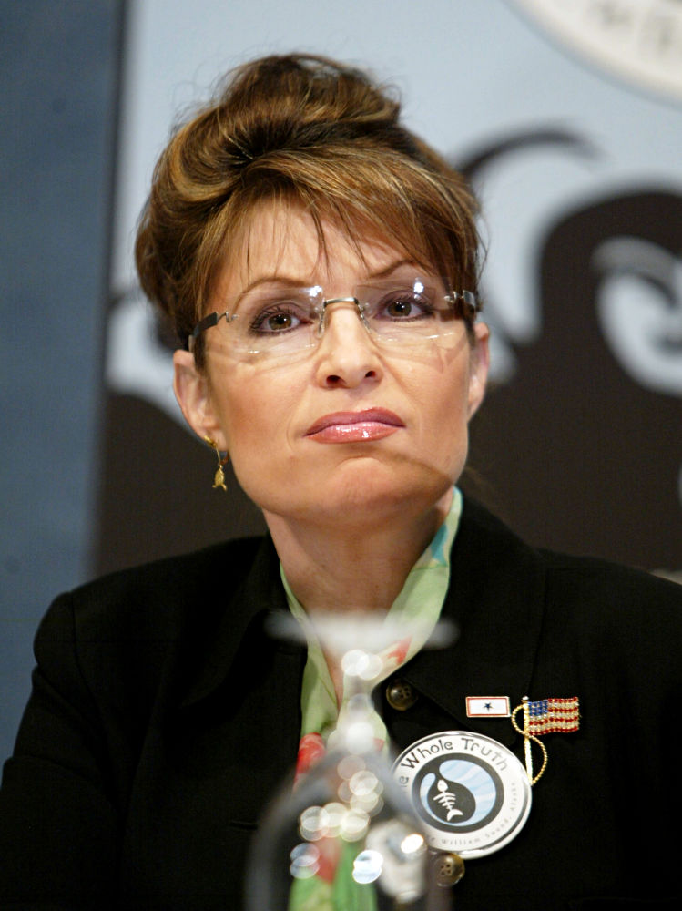 Sarah Palin;<br>A Press Conference Discussing The Proposed Lowering The Court Award