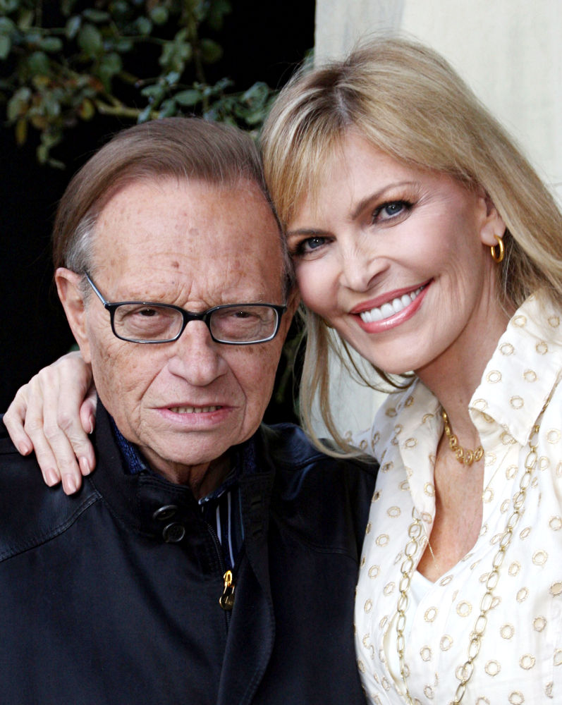Larry King;Shawn Southwick;<br>Super Bowl XLIII Viewing Party
