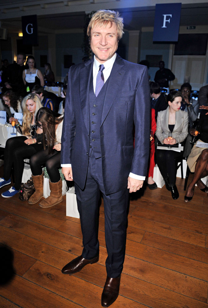 Simon Le Bon;Duran Duran;<br>London Fashion Week Autumn/Winter 2009 - Qasimi - Front Row