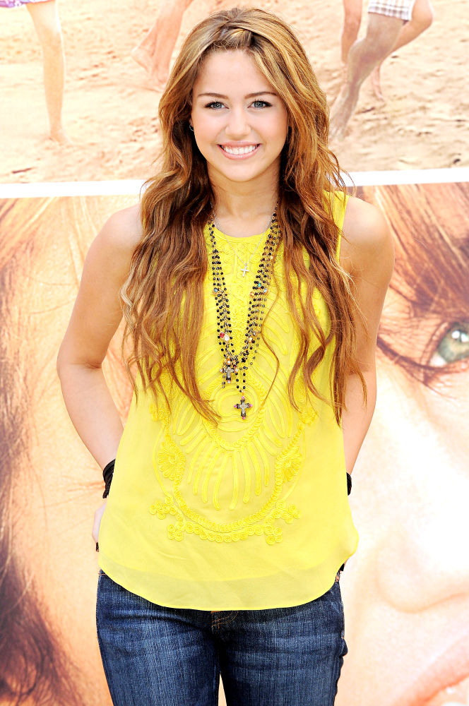 Miley Cyrus;<br>'Hannah Montana: The Movie' Photocall