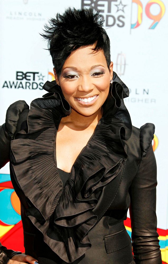 Monica;<br>2009 BET Awards - Arrivals