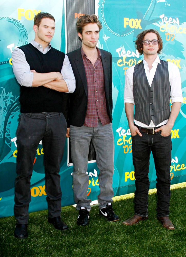 Kellan Lutz;Robert Pattinson;Jackson Rathbone;<br>Teen Choice Awards 2009 - arrivals