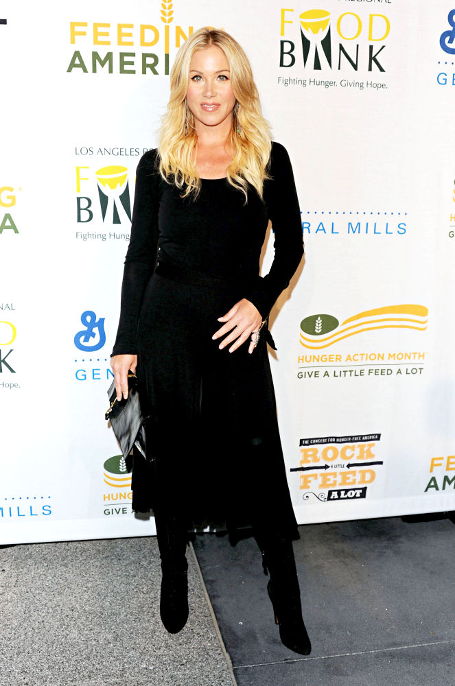 Christina Applegate;<br>'Rock a Little, Feed a Lot' Benefit Concert in Aid of L.A. Regional Food Bank & Feed America