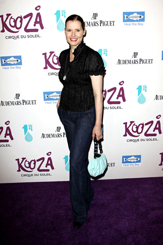 Geena Davis;<br>KOOZA, The Big Top Touring Show from Cirque du Soleil