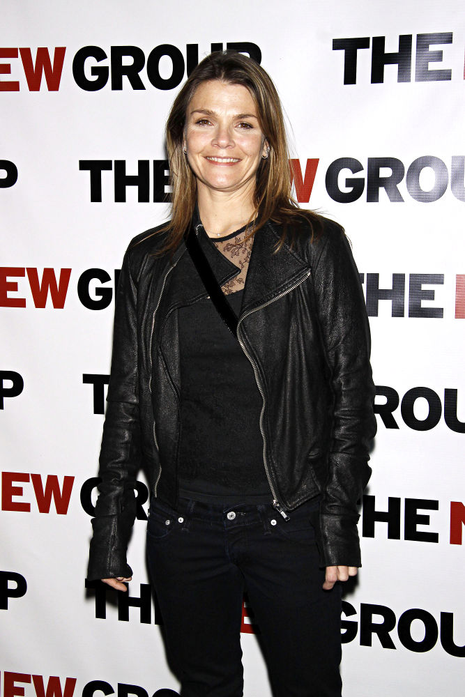 Kathryn Erbe;<br>The cast party for the Off-Broadway play 'The Starry Messenger'
