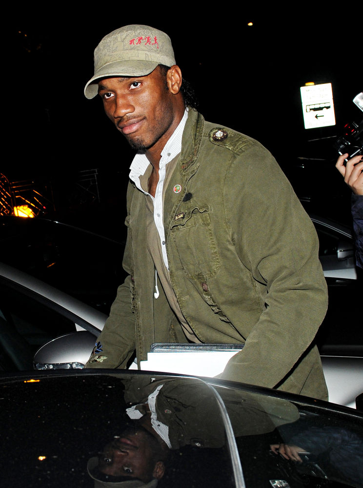 Didier Drogba;<br>Didier Drogba at The Dorchester