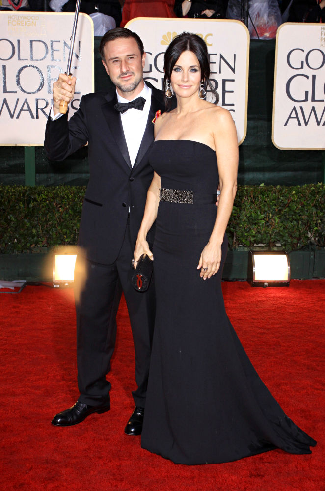 David Arquette;Courteney Cox;<br>67th Golden Globe Awards - Arrivals