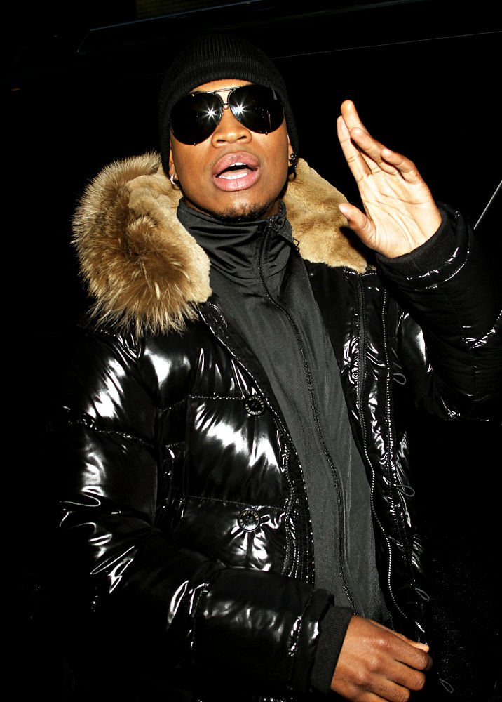 Ne-Yo;<br>Ne-Yo outside the Ed Sullivan Theater for the 'Late Show With David Letterman'