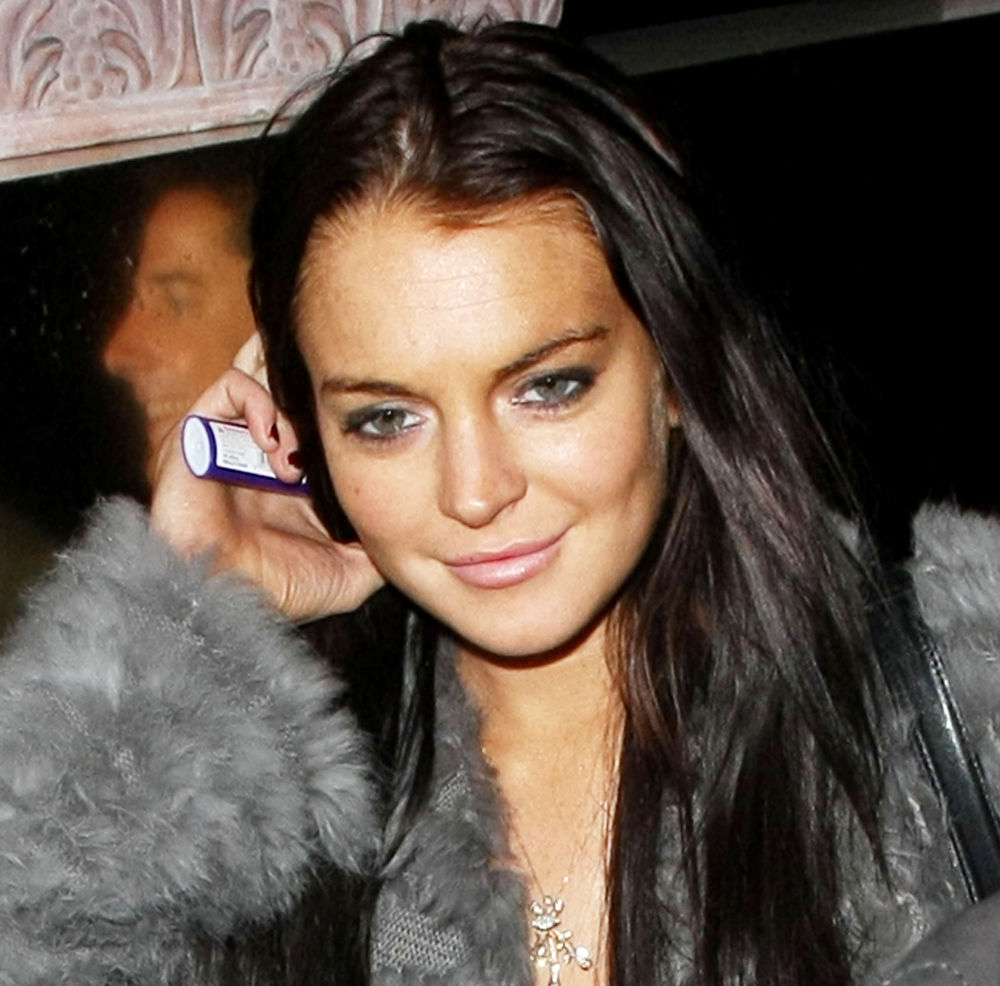 Lindsay Lohan Insists She's Not Filling Pout