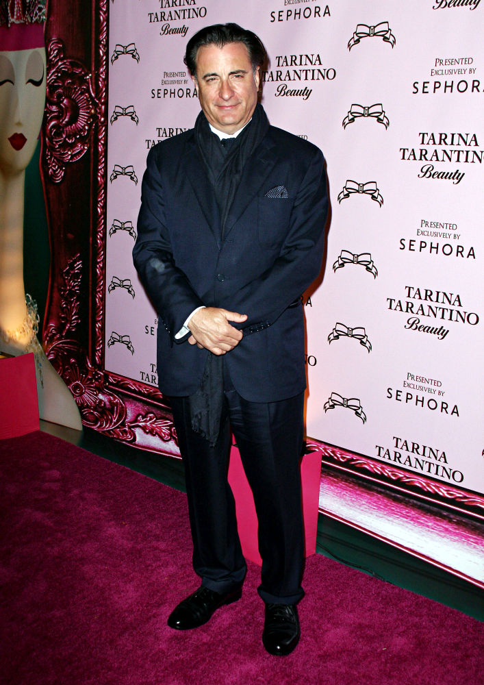 Andy Garcia;<br>The Launch Of Tarina Tarantino Beauty presented at Sephora