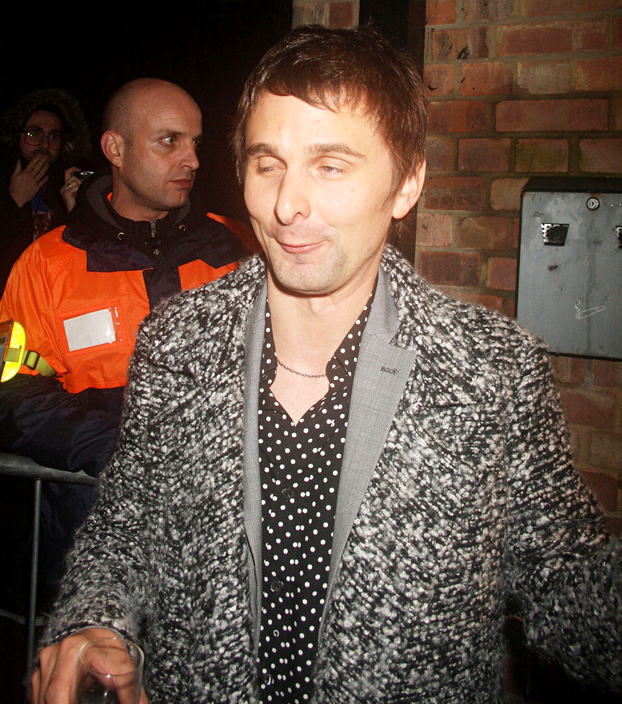 Matthew Bellamy;Muse;<br>Shockwaves NME Awards 2010 - Departures