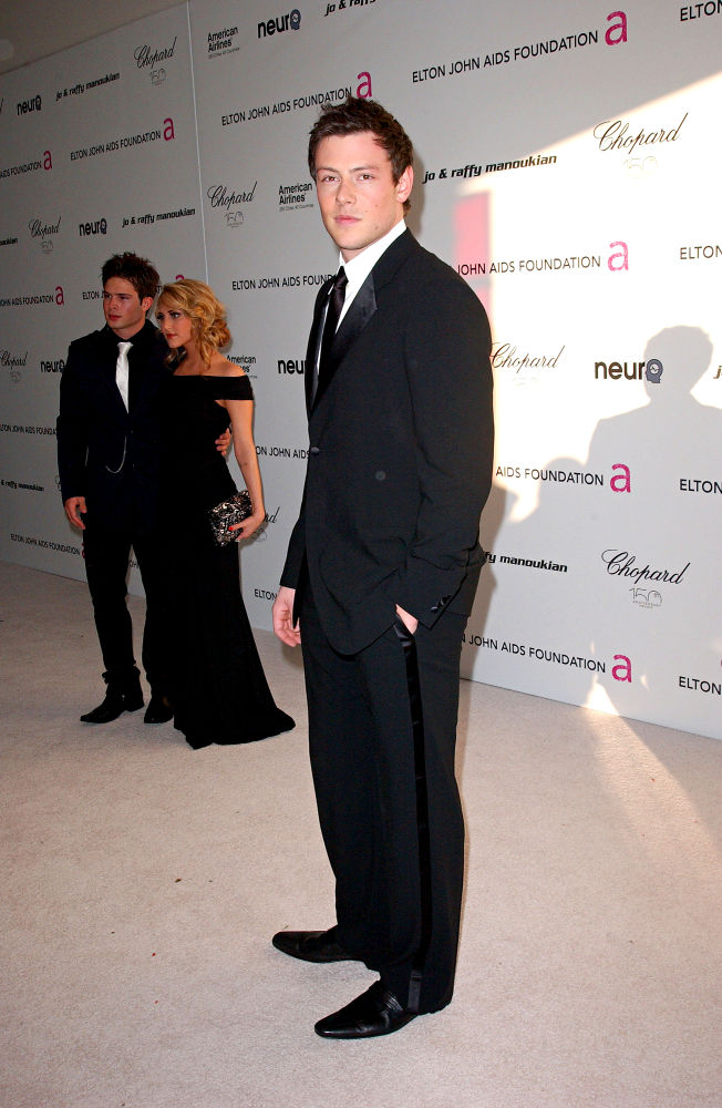 Cory Monteith;<br>18th Annual Elton John AIDS Foundation Academy Awards (Oscars) Viewing Party - Arrivals