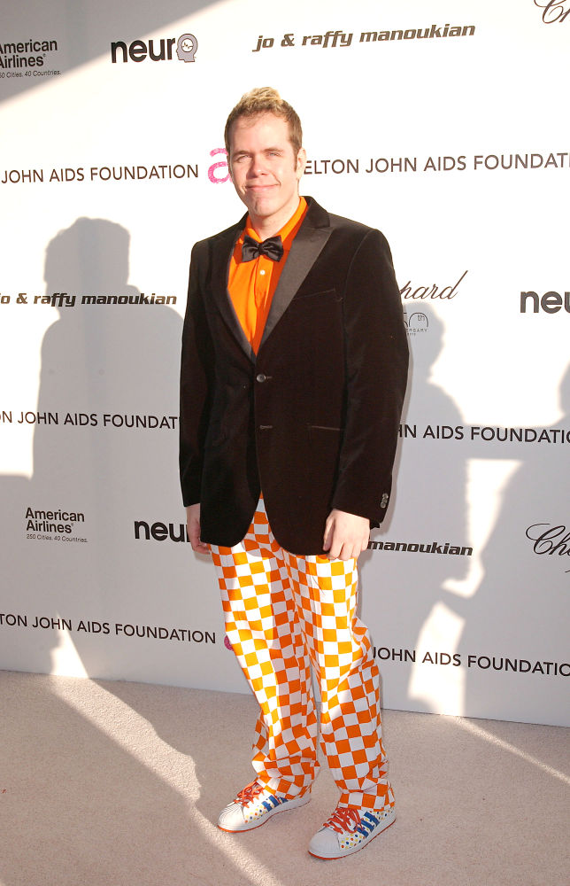 Perez Hilton;<br>18th Annual Elton John AIDS Foundation Academy Awards (Oscars) Viewing Party - Arrivals