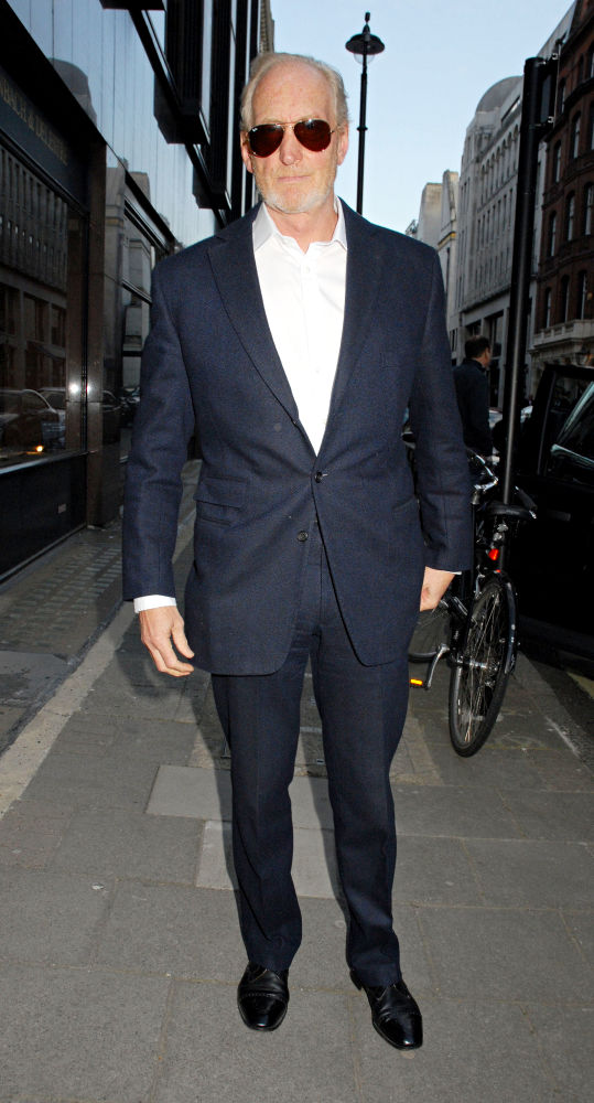 Charles Dance;<br>The Private View of The Soho Lights Exhibition