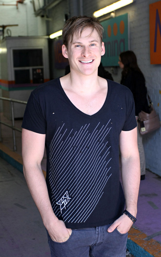 Lee Ryan;<br>Lee Ryan outside The ITV Studios