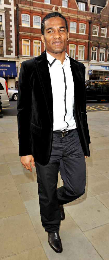 Florent Malouda;<br>Samsung 3D Television Party - Outside Arrivals