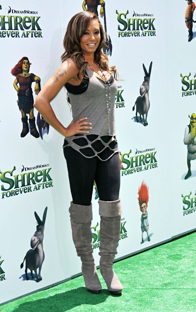 Melanie Brown;<br>