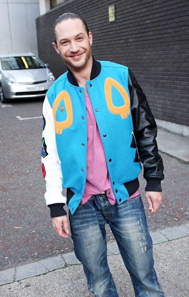 Tom Hardy;<br>Tom Hardy Outside The ITV Studios