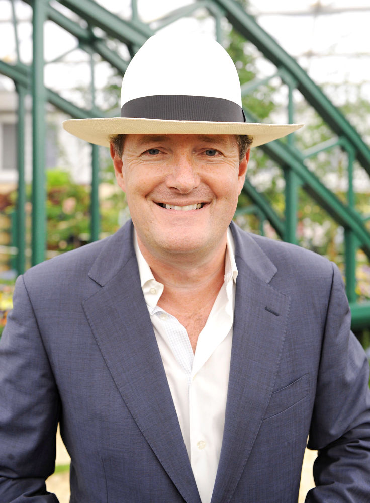 Piers Morgan;<br>The Chelsea Flower Show - Press & VIP Day
