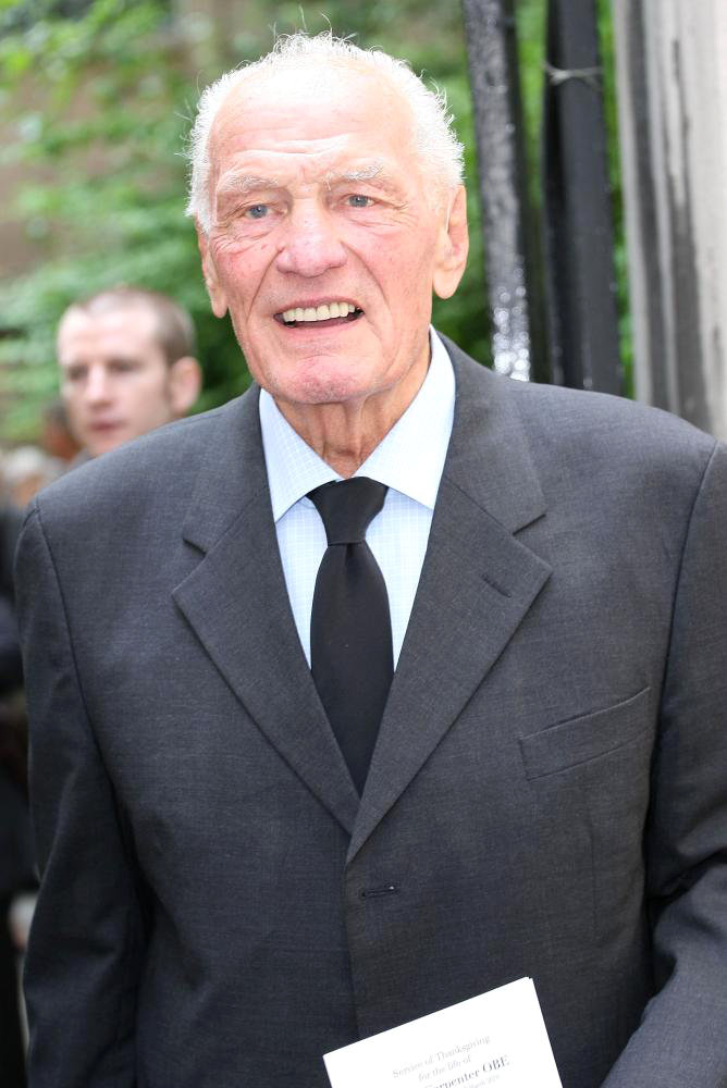 Henry Cooper;<br>Memorial for Harry Carpenter