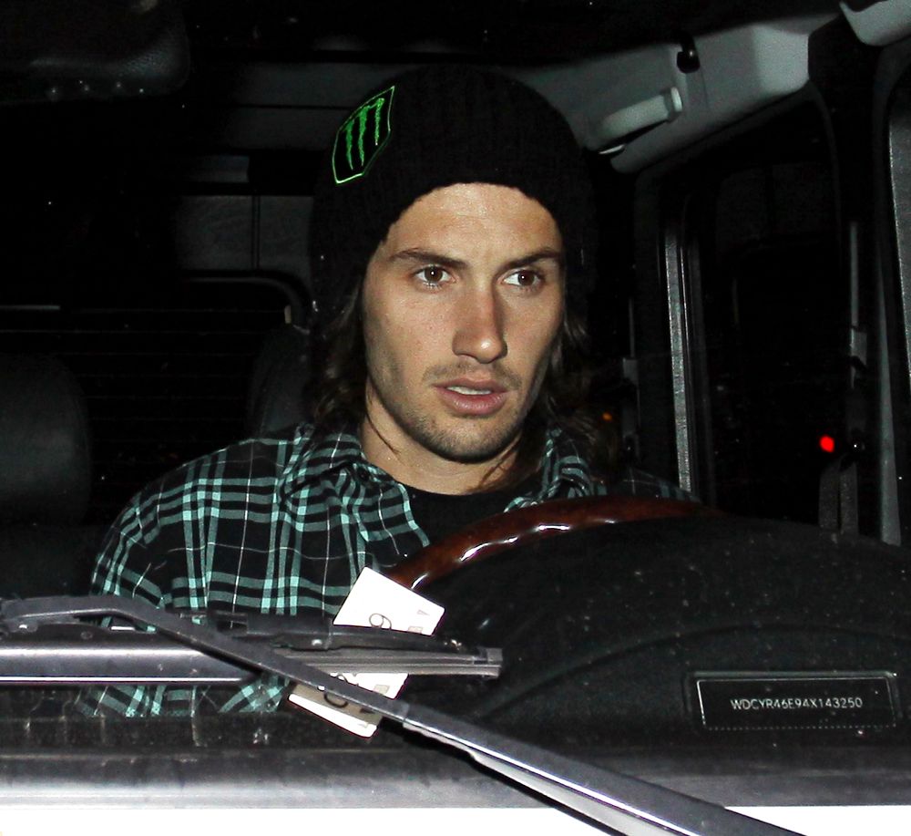 Josh Hansen;<br>Stephanie Pratt Leaves Beso Restaurant with Josh Hansen