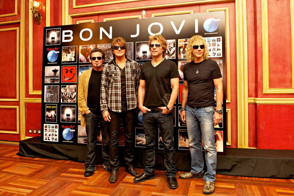 Bon Jovi;<br>Bon Jovi Attend a Photocall Ahead of Their Performance at Rock in Rio Madrid 2010