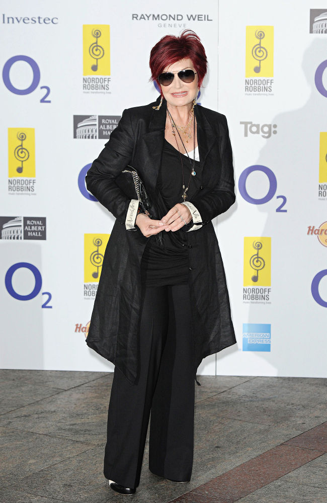 Sharon Osbourne;<br>O2 Silver Clef Awards 2010 - Arrivals