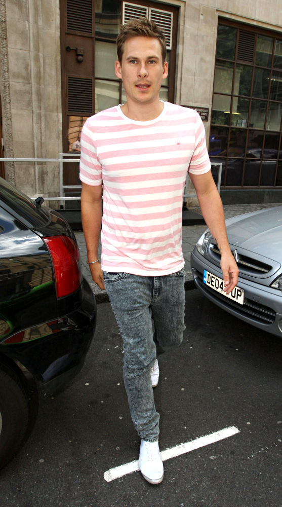 Lee Ryan;<br>Lee Ryan Leaving The BBC Radio 1 Studios