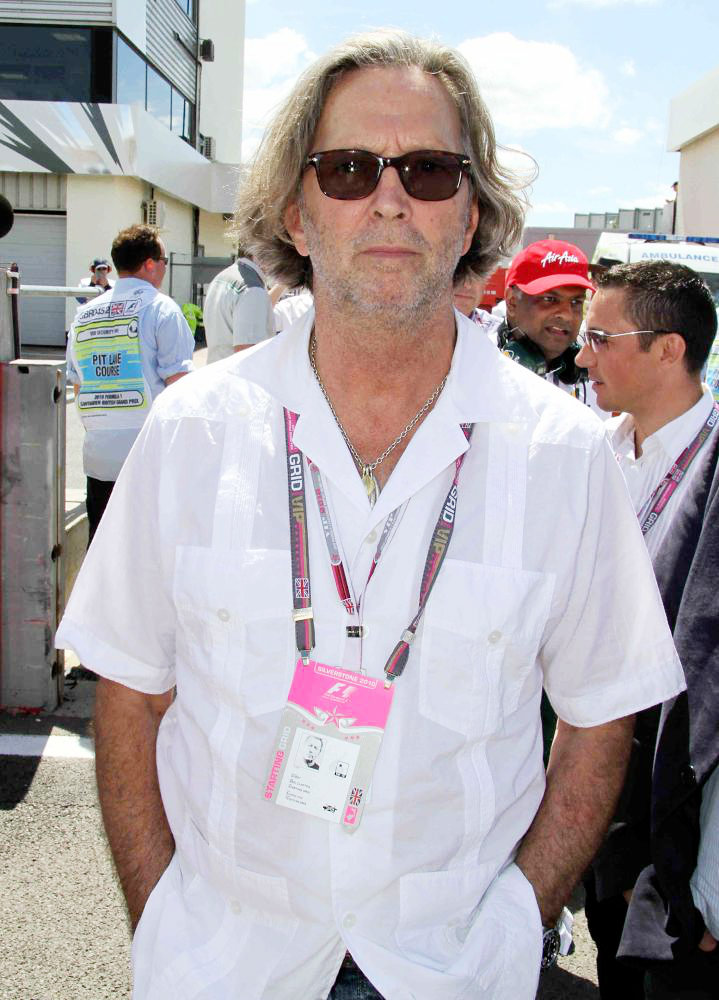 Eric Clapton;<br>The 2011 British Formula One Grand Prix