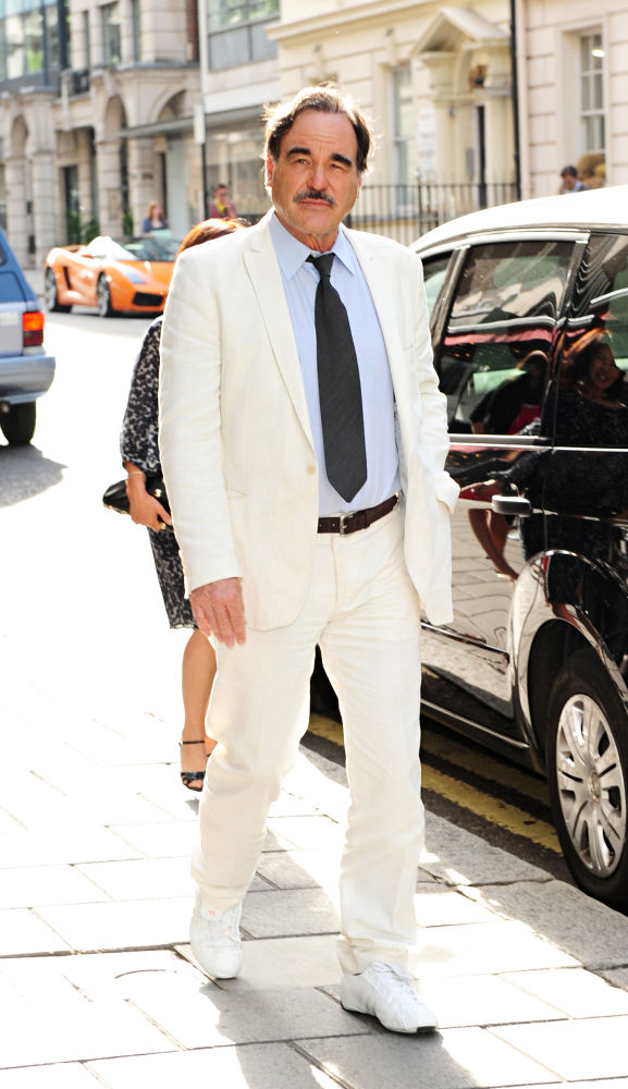Oliver Stone;<br>Oliver Stone In Town to Promote Documentary Film 'South of the Border'