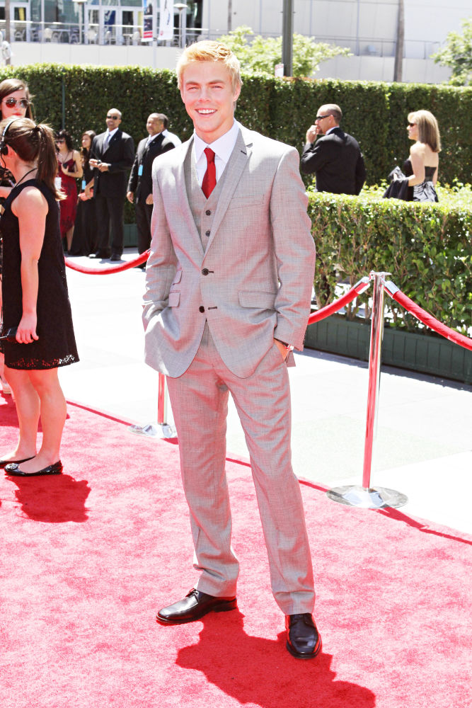Derek Hough;<br>2010 Creative Arts Emmy Awards - Arrivals