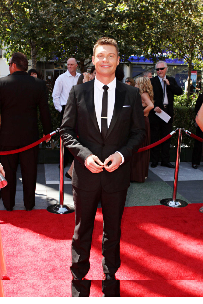 Ryan Seacrest;<br>2010 Creative Arts Emmy Awards - Arrivals