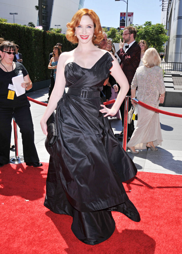 Christina Hendricks;<br>2010 Creative Arts Emmy Awards - Arrivals