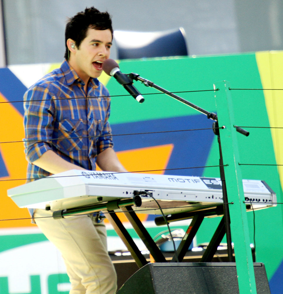 David Archuleta;<br>2010 US Open Arthur Ashe Kids Day