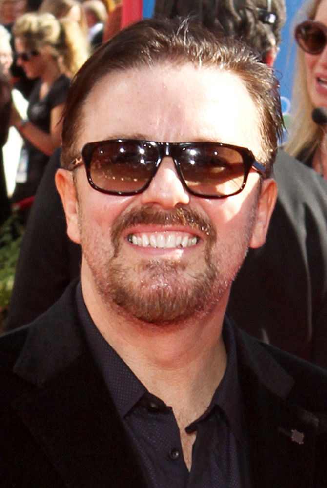 Ricky Gervais;<br>The 62nd Annual Primetime Emmy Awards
