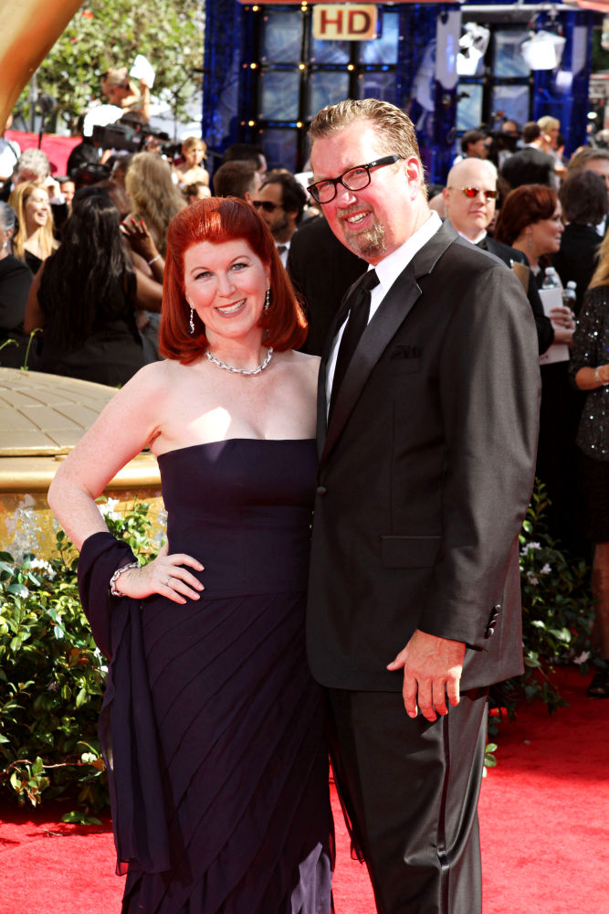 Kate Flannery;Chris Haston;<br>The 62nd Annual Primetime Emmy Awards