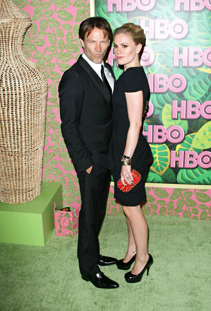 Stephen Moyer;Anna Paquin;<br>HBO's 62nd Annual Primetime Emmy Awards After Party - Arrivals