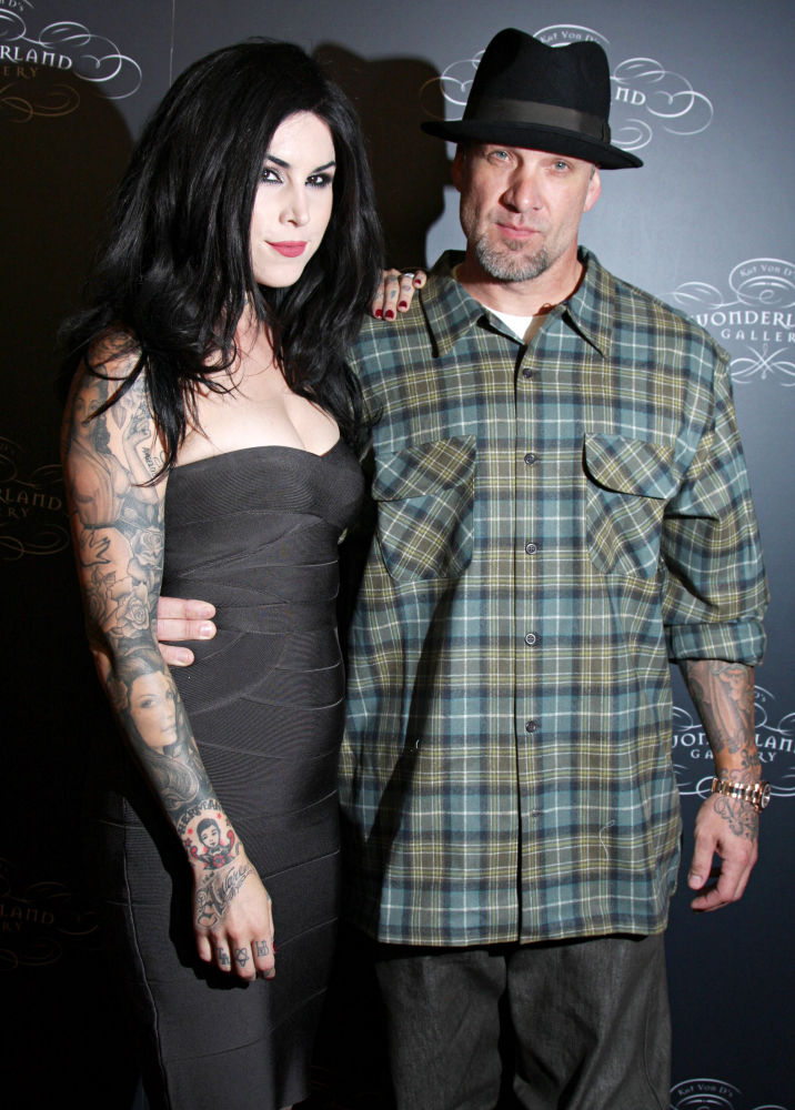 Kat Von D;Jesse James;<br>TWO WORLDS OF ART Collide at The Debut of Kat Von D's Wonderland Gallery
