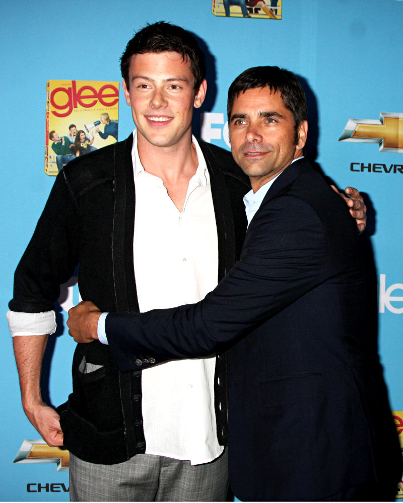 Cory Monteith;John Stamos;<br>The 'Glee: Season 2' Premiere and DVD Release Party