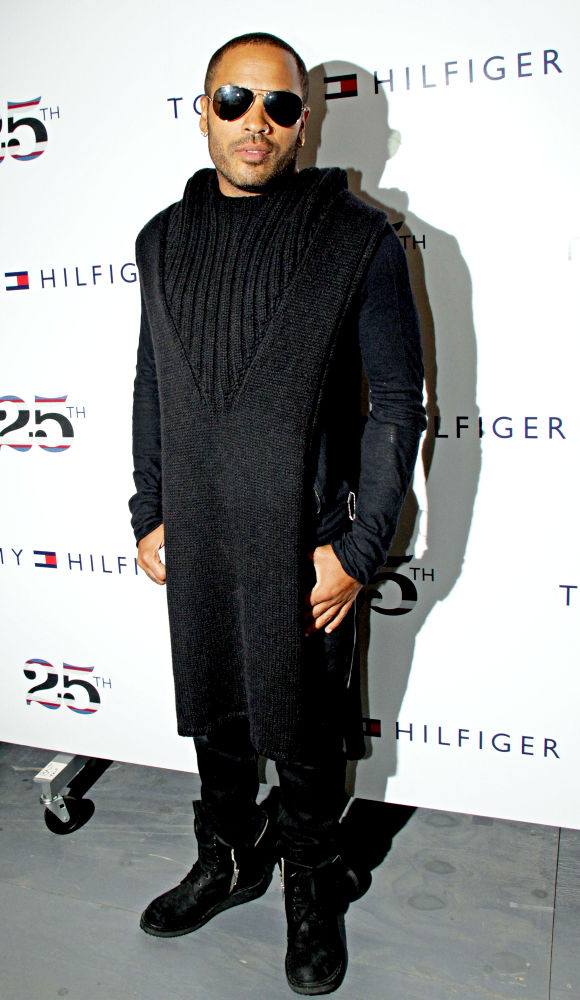 Lenny Kravitz;<br>Tommy Hilfiger 25th Anniversary Celebration