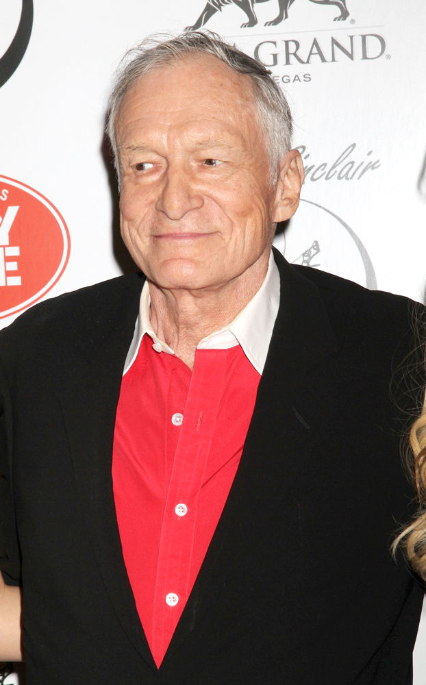 Hugh Hefner;<br>Playboy Playmate Claire Sinclair Guest Stars at The Crazy Horse Paris