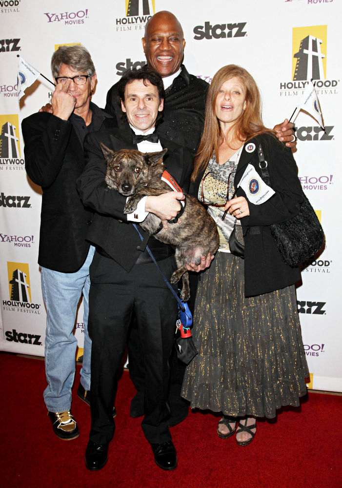 Eric Roberts;Bryan Michael Stoller;Tom Lister Jr.;Eliza Roberts;<br>14th Annual Hollywood Awards Gala Presented by Starz