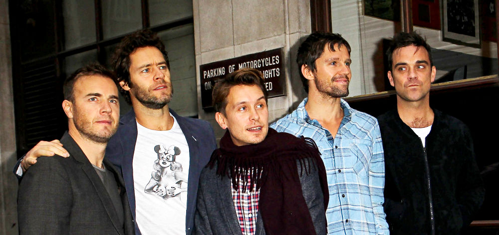Take That;<br>Take That Leave The BBC Radio 1 Studios