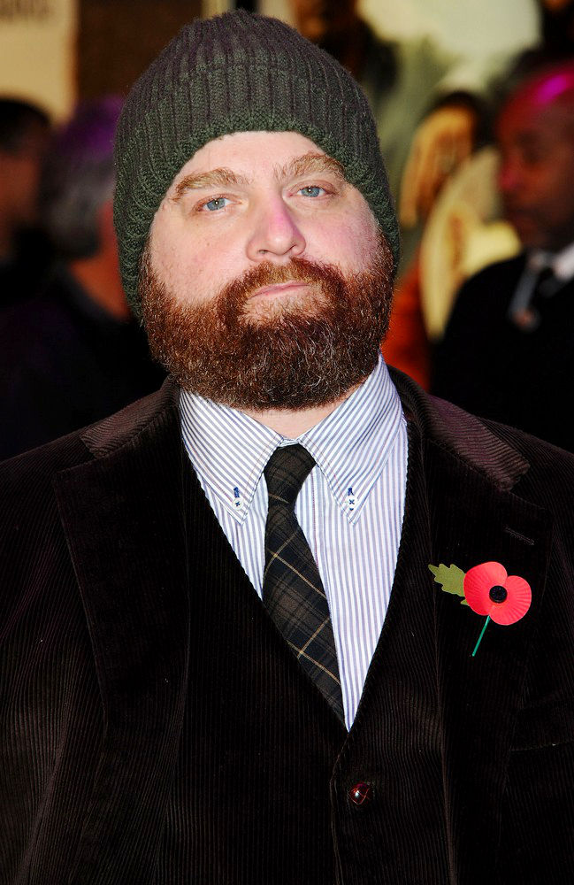 Zach Galifianakis;<br>UK Premiere of 'Due Date'