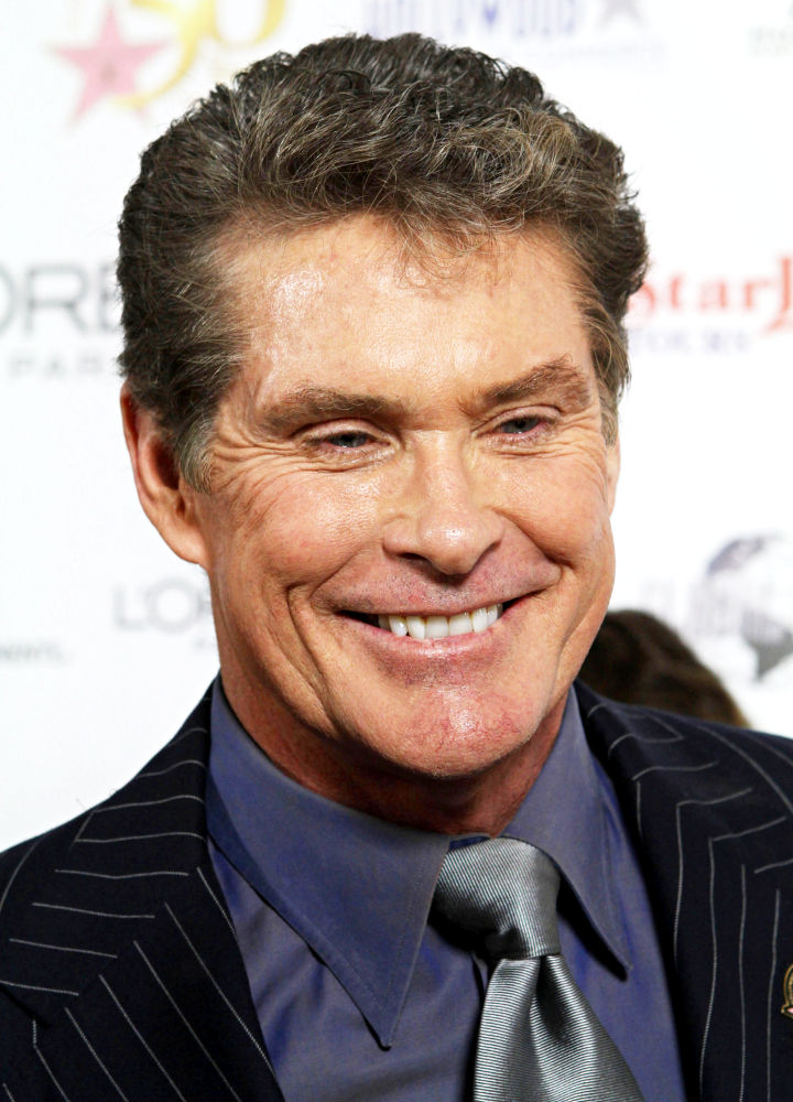 David Hasselhoff;<br>The 50th Anniversary Birthday Bash for The Hollywood Walk of Fame